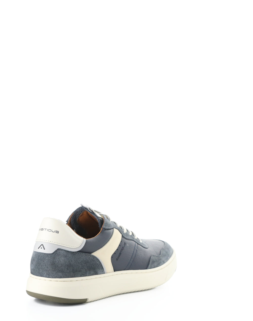 13673 11175AM BLUE/NAVY LEATHER/SUEDE