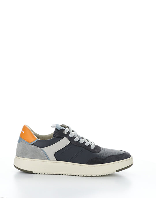 13673A 11239AM COMBI NAVY LEATHER/SUEDE