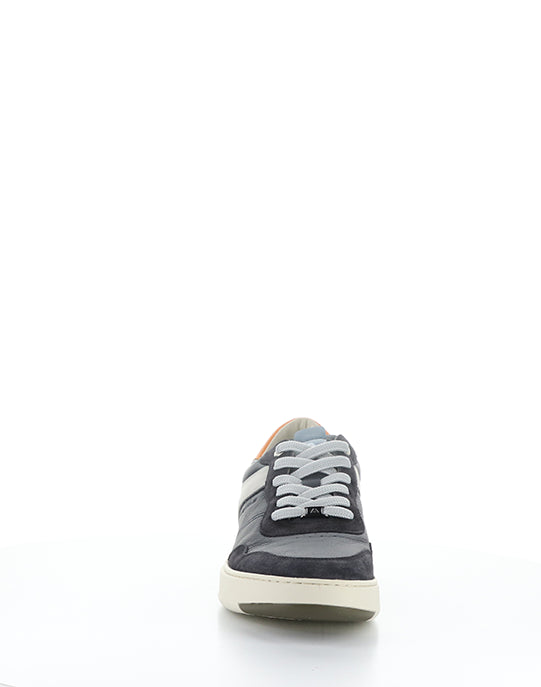 13673A 11239AM COMBI NAVY LEATHER/SUEDE