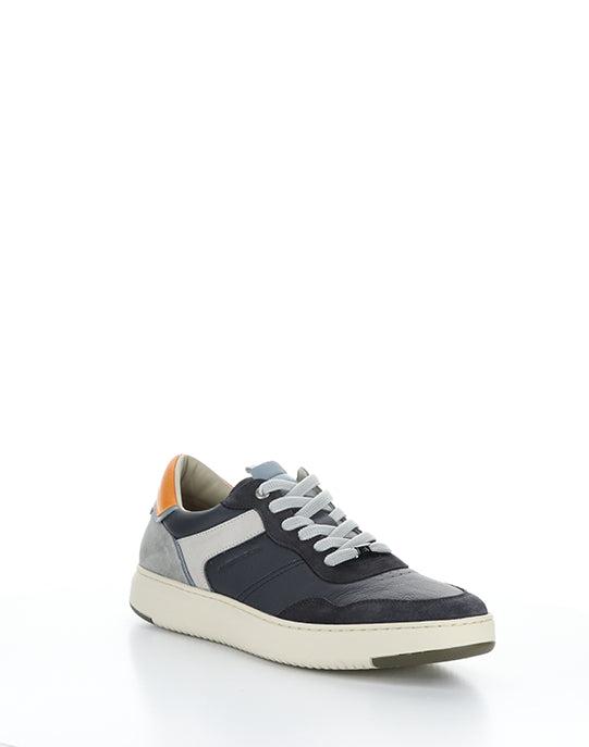 13673A 11239AM COMBI NAVY LEATHER/SUEDE