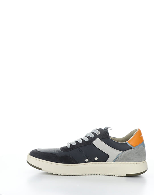 13673A 11239AM COMBI NAVY LEATHER/SUEDE