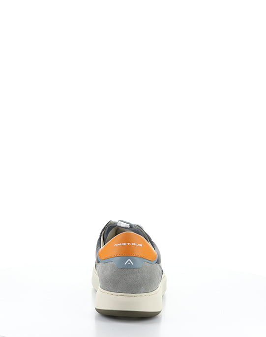 13673A 11239AM COMBI NAVY LEATHER/SUEDE