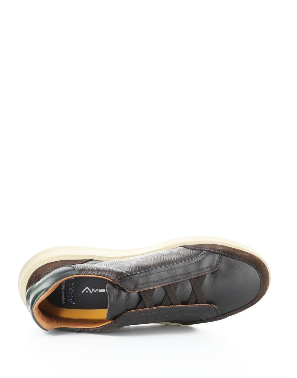 13721 11173AM BROWN LEATHER/SUEDE