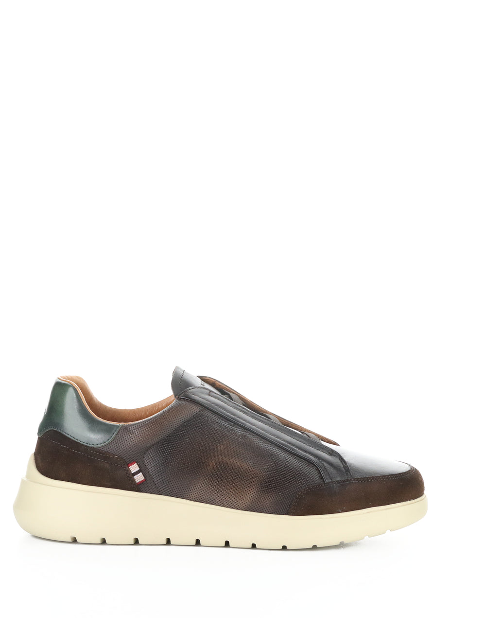 13721 11173AM BROWN LEATHER/SUEDE