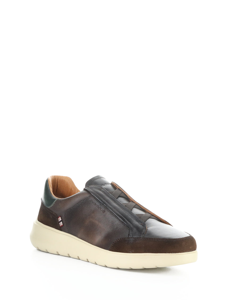 13721 11173AM BROWN LEATHER/SUEDE