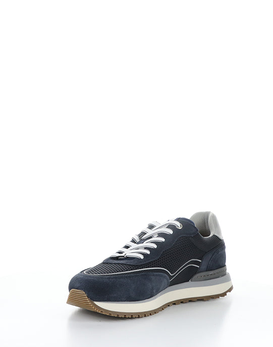 13787 1334AM COMBI NAVY SUEDE/KNIT