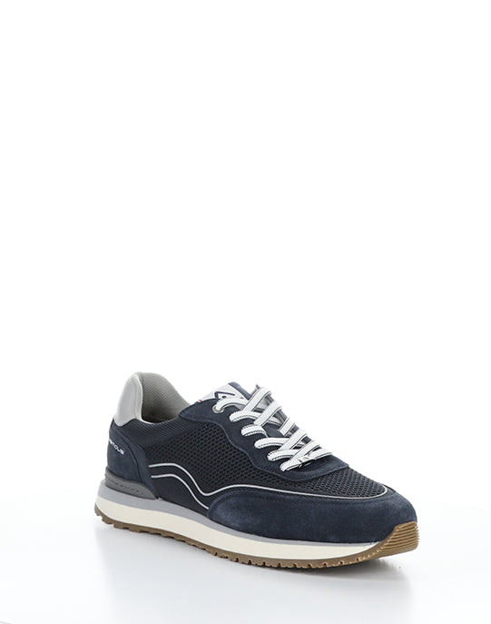 13787 1334AM COMBI NAVY SUEDE/KNIT