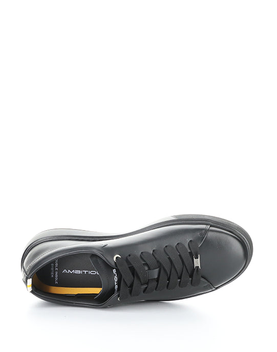 13797 7316AM.1 BLACK/BLACK LEATHER