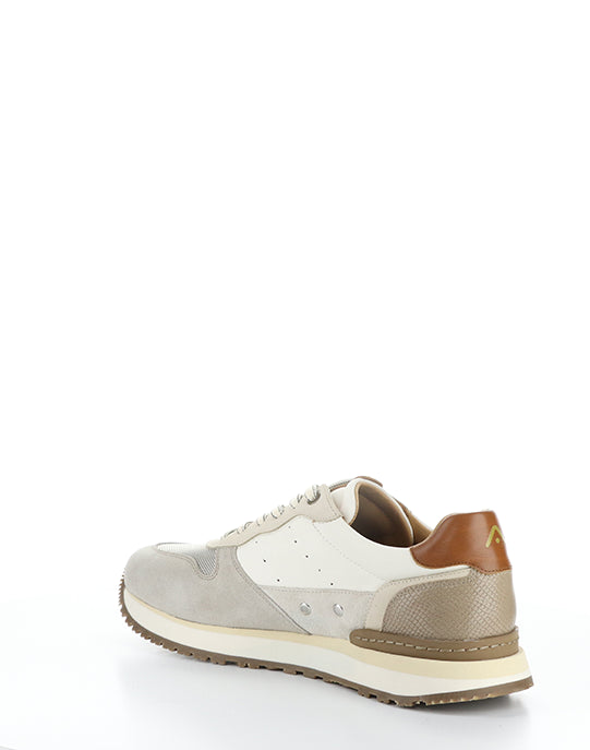 13939 1285AM OFF WHITE SUEDE/LEATHER