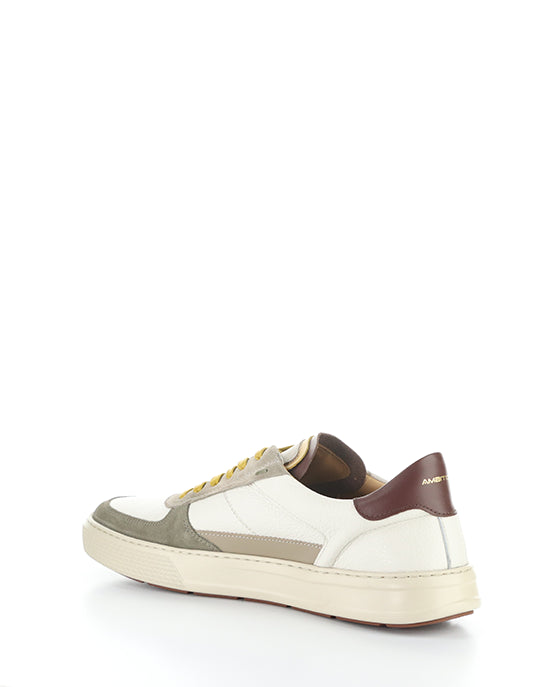14060 1289Am Khaki/Off White Leather