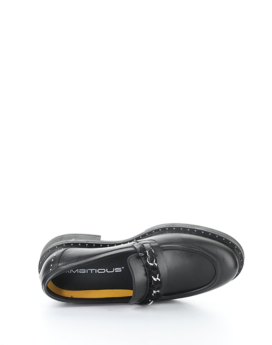14127W 7421Am Black Leather