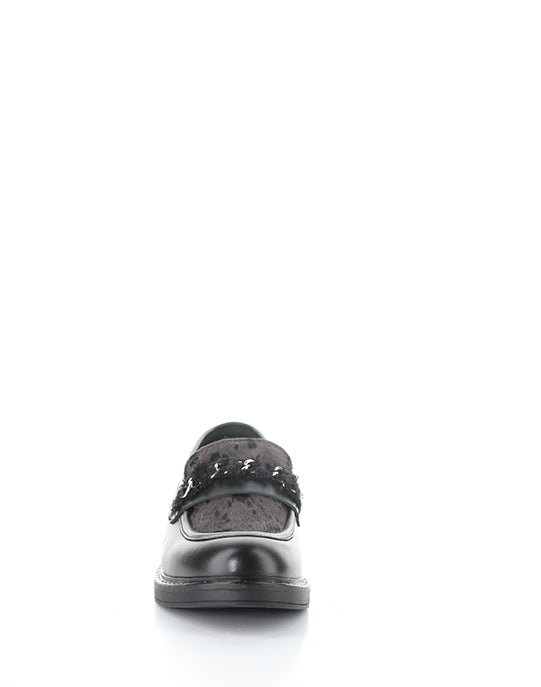 14127W 7437AM BLACK/CAMEL LEATHER