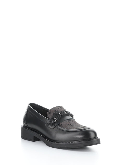 14127W 7437AM BLACK/CAMEL LEATHER