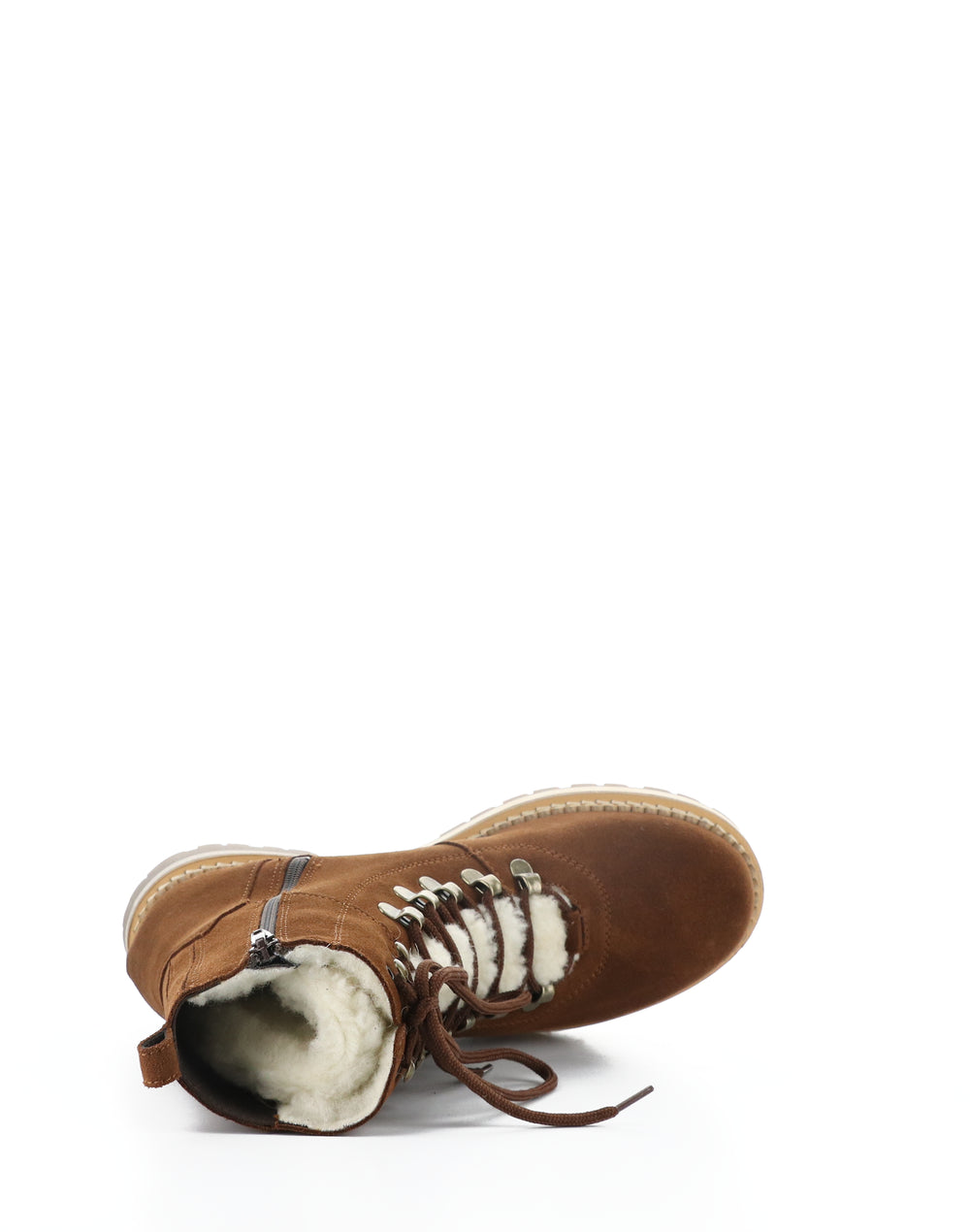 ADA NUT/BEIGE SUEDE/MERINO WOOL