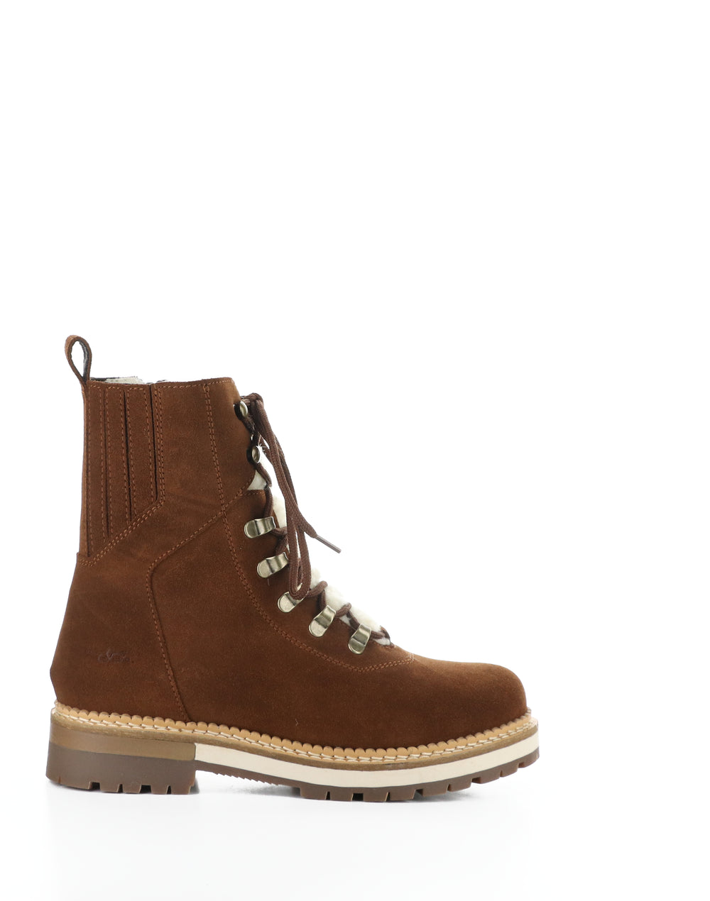 ADA NUT/BEIGE SUEDE/MERINO WOOL