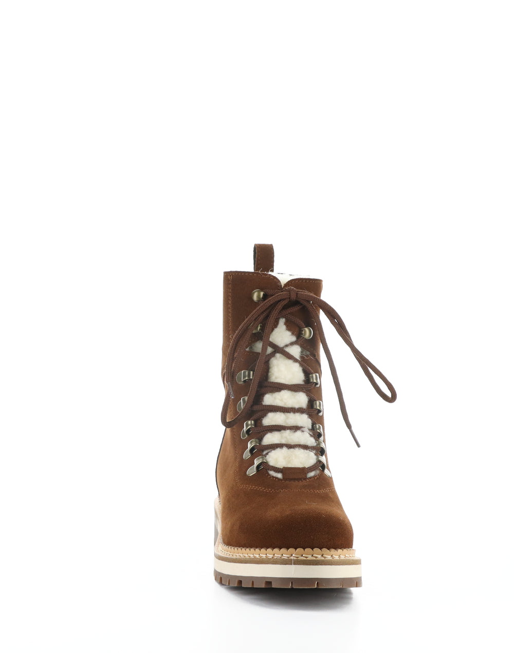ADA NUT/BEIGE SUEDE/MERINO WOOL