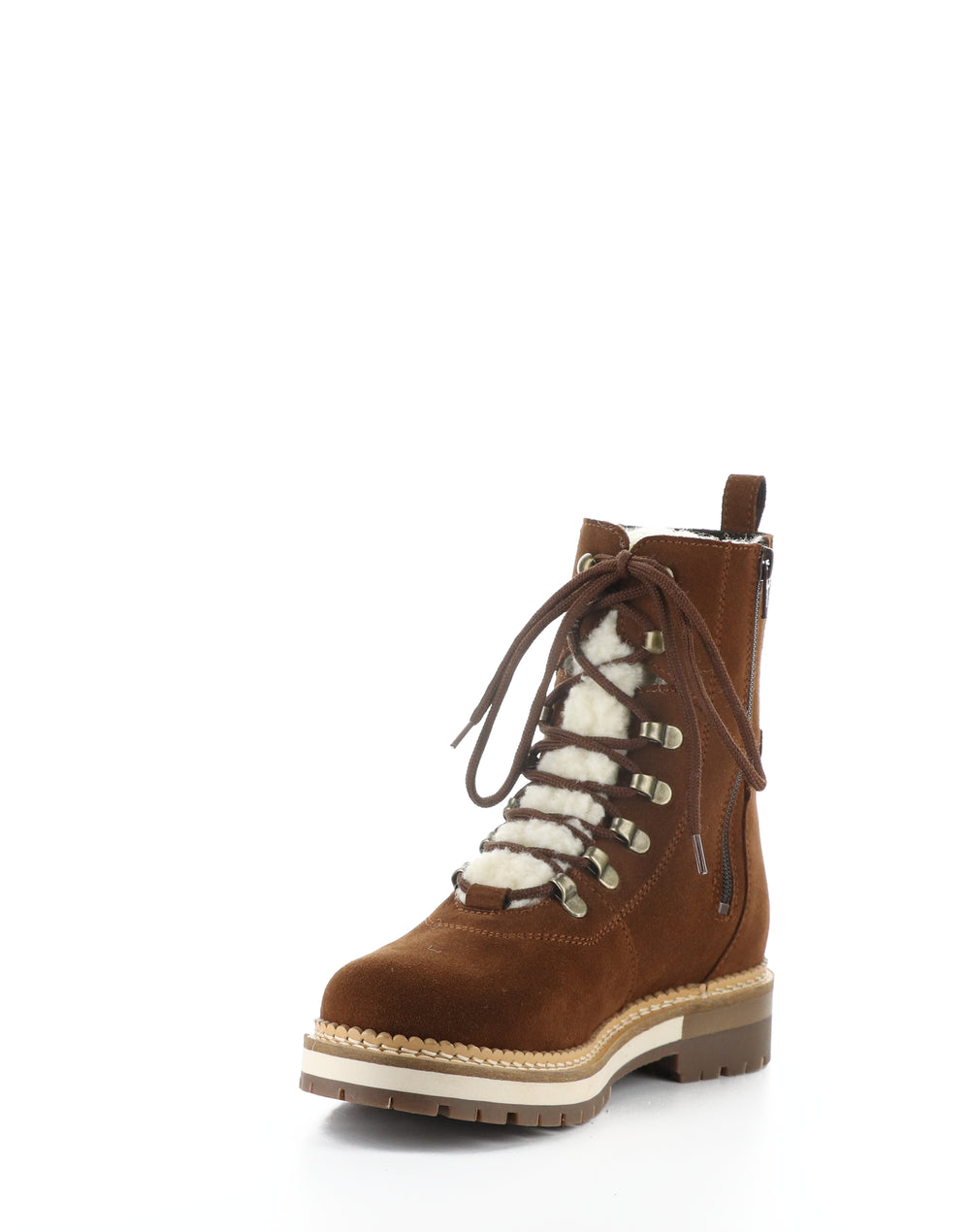 ADA NUT/BEIGE SUEDE/MERINO WOOL
