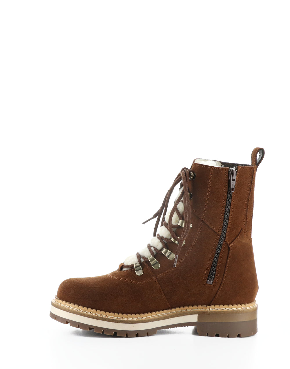 ADA NUT/BEIGE SUEDE/MERINO WOOL