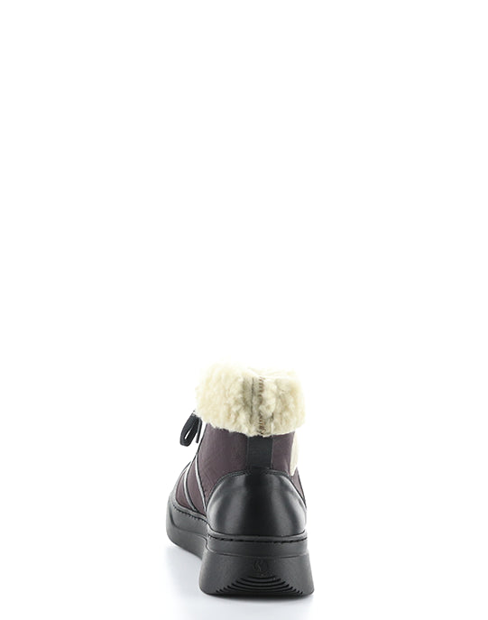 Alio759Sof 003 Bordeaux Smooth Leather/Faux Fur