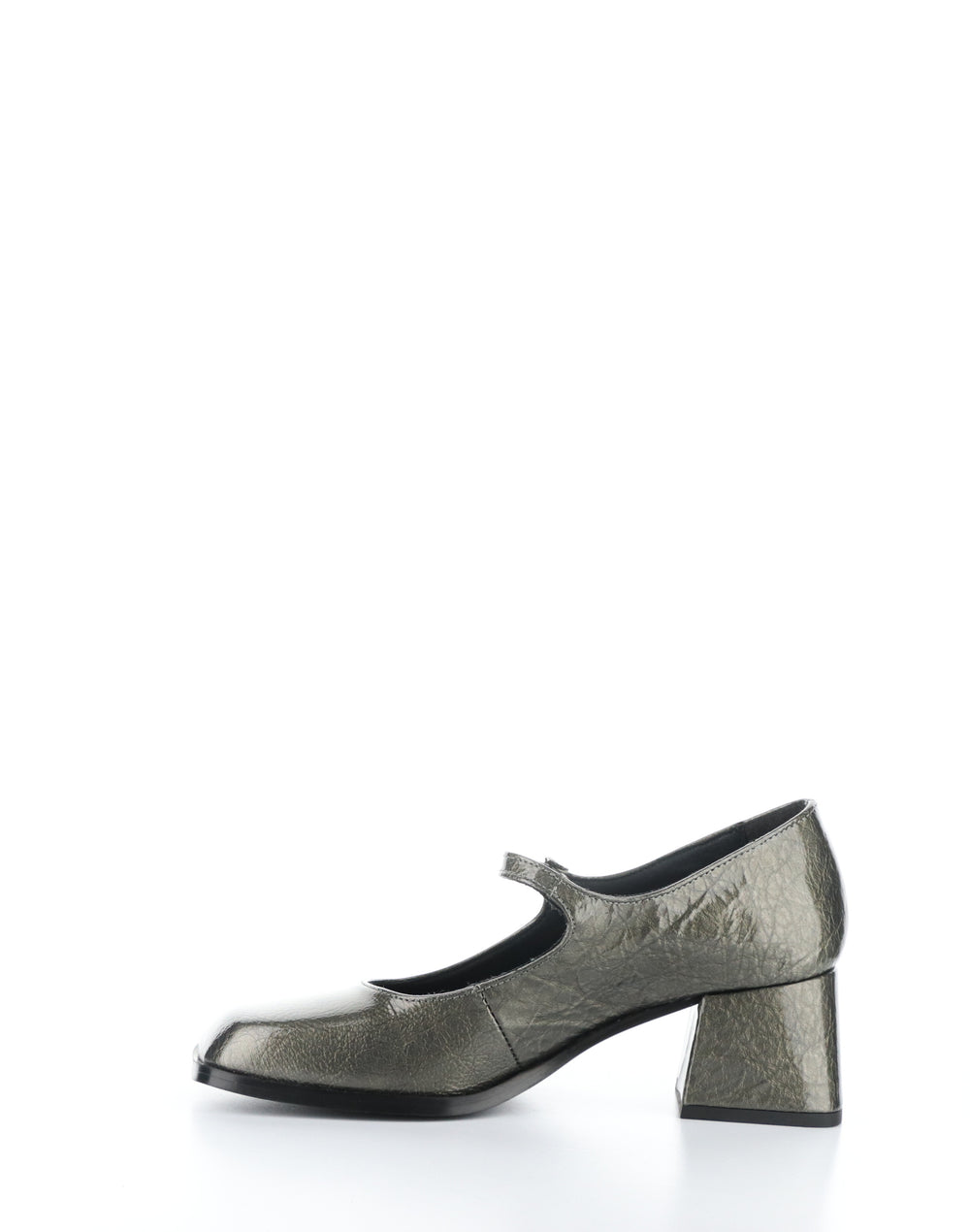 AMAYA PEWTER Square Toe Shoes