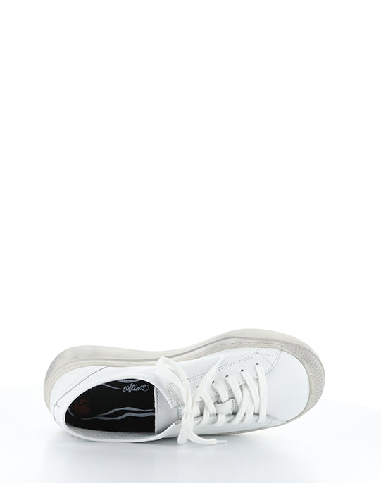 APUR771SOF 000 WHITE SMOOTH LEATHER