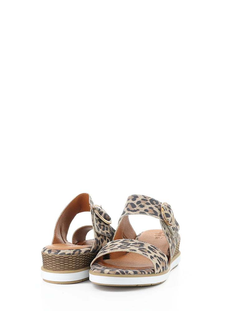 ASHA LEOPARD SUEDE PRINT