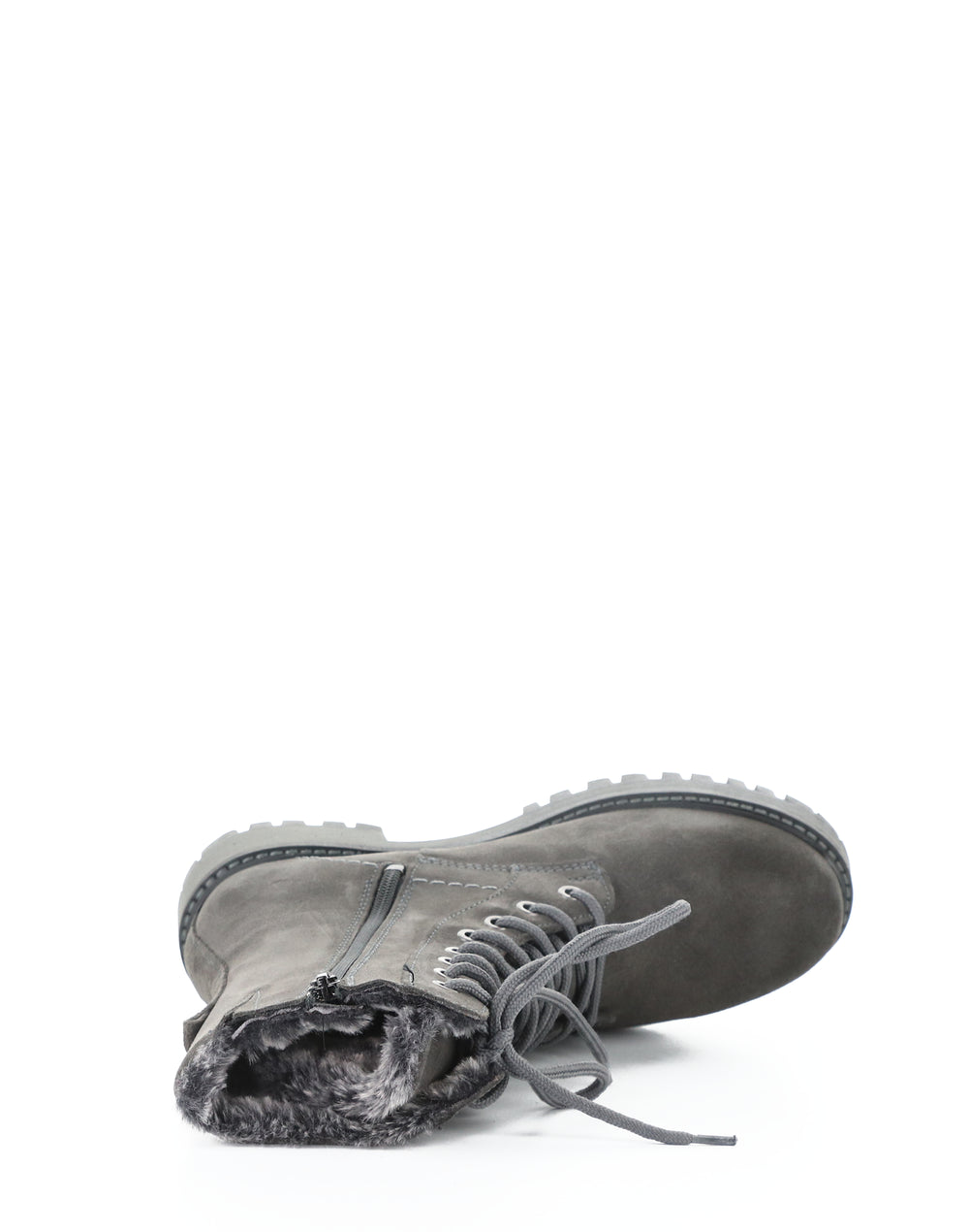 ASHER DK GREY SUEDE/FATARA FAUXFUR