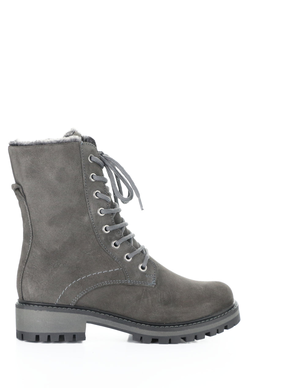 ASHER DK GREY SUEDE/FATARA FAUXFUR