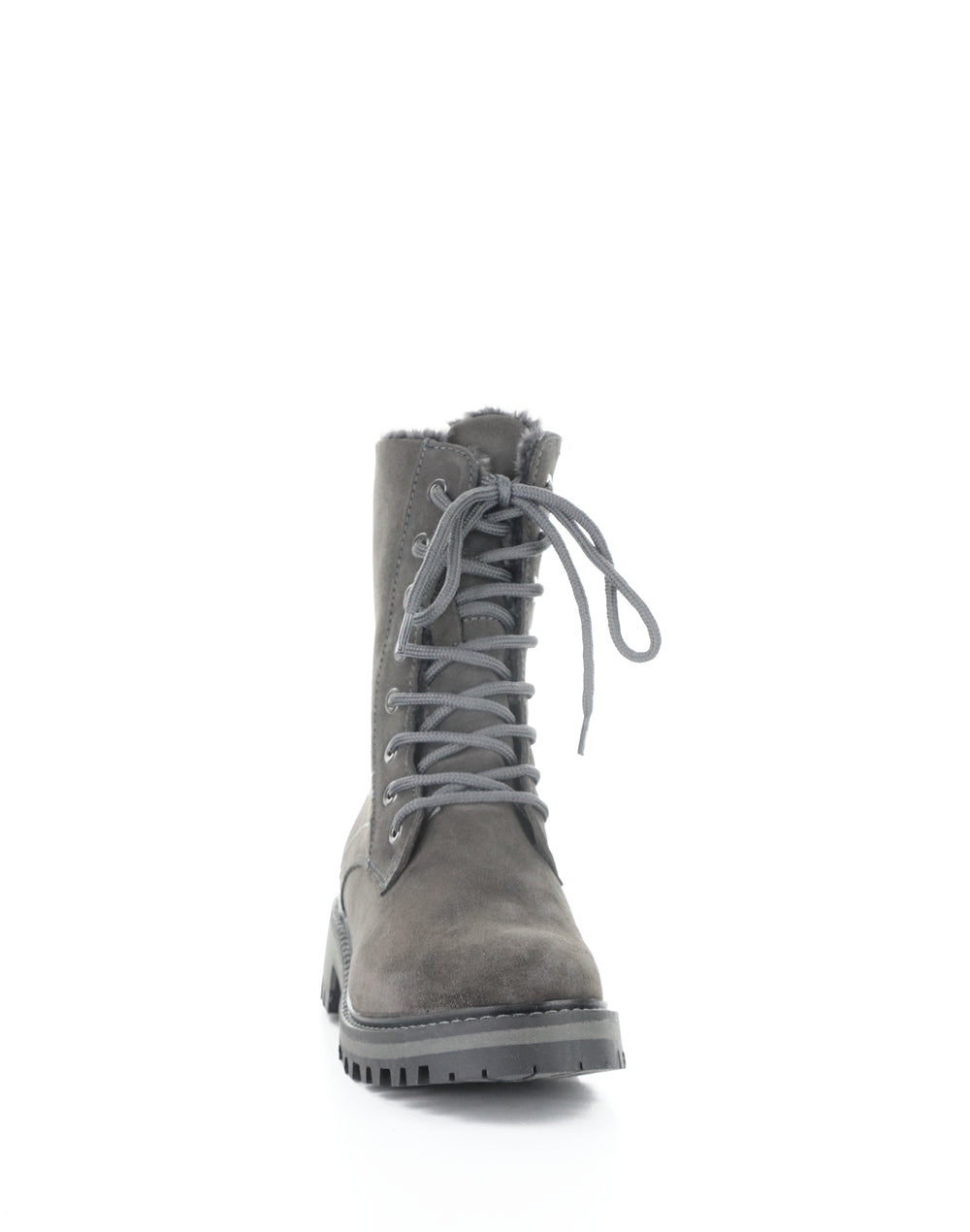 ASHER DK GREY SUEDE/FATARA FAUXFUR