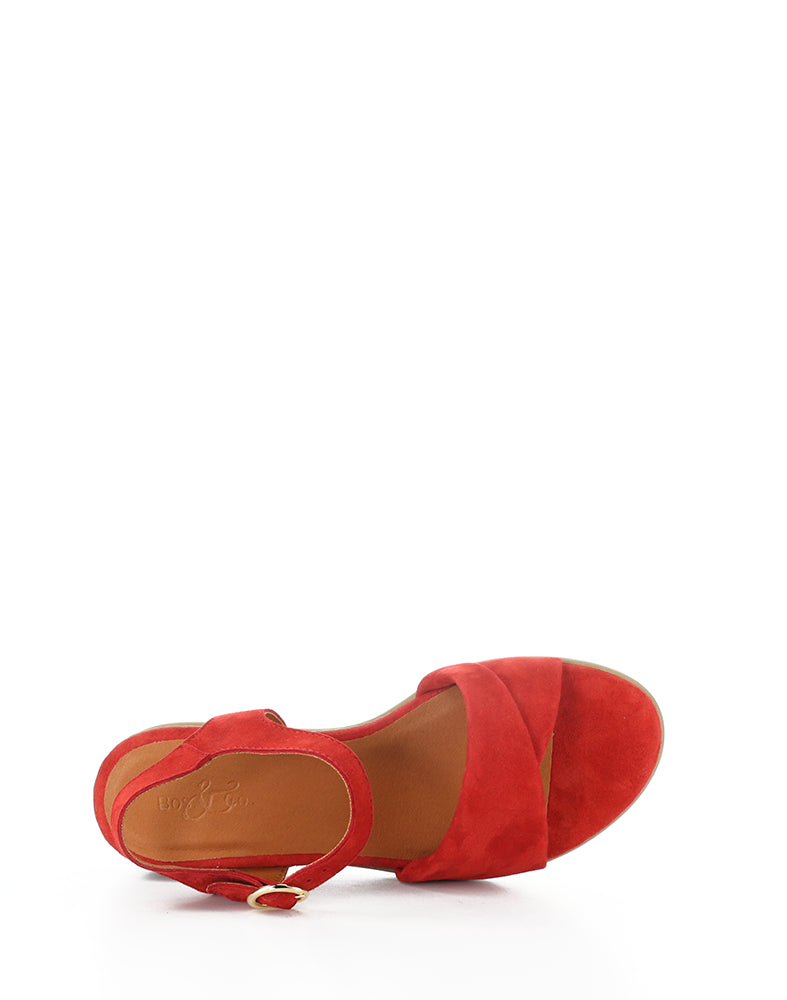 AVON RED SUEDE