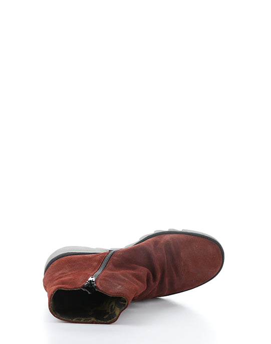 BAAN538FLY 002 OXBLOOD OIL SUEDE