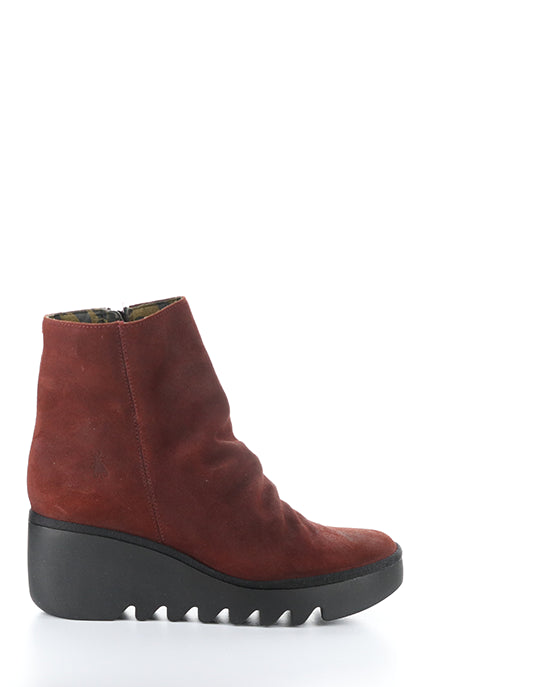 BAAN538FLY 002 OXBLOOD OIL SUEDE