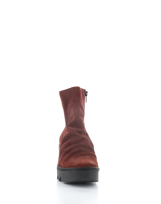 BAAN538FLY 002 OXBLOOD OIL SUEDE