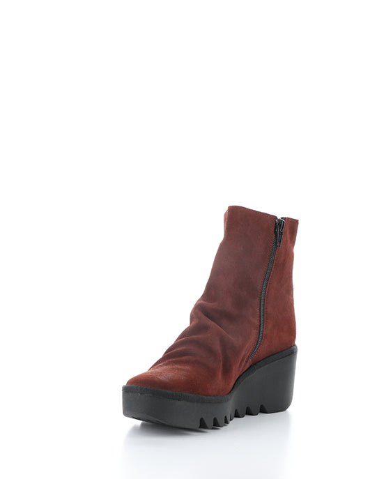 BAAN538FLY 002 OXBLOOD OIL SUEDE