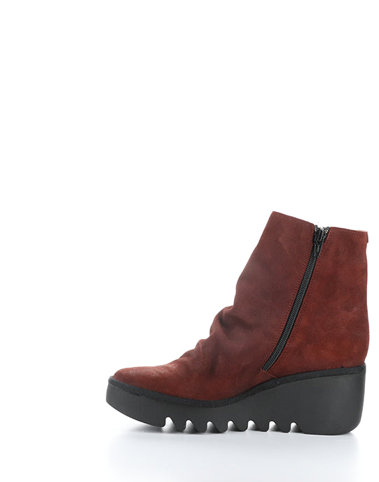 BAAN538FLY 002 OXBLOOD OIL SUEDE