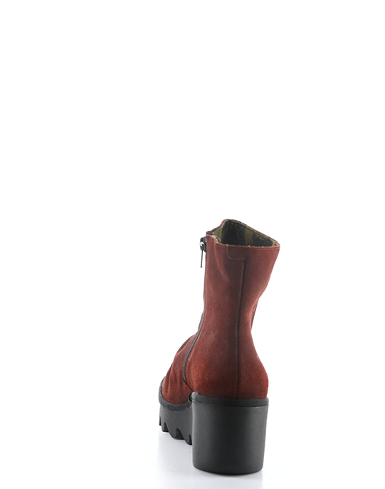 BAAN538FLY 002 OXBLOOD OIL SUEDE