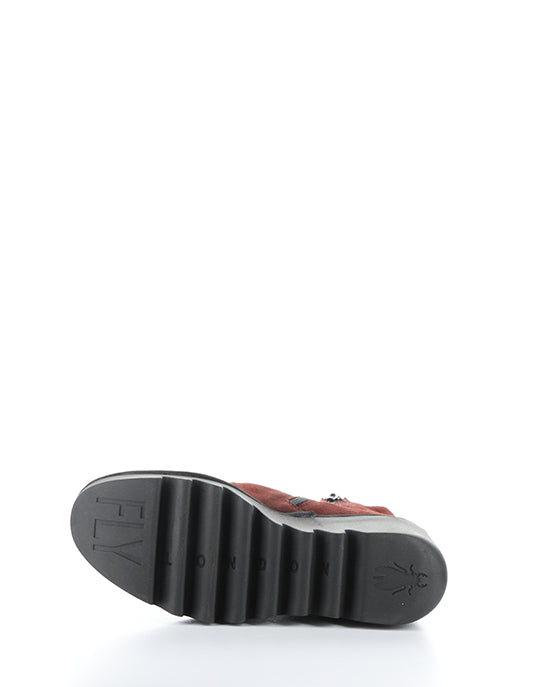 BAAN538FLY 002 OXBLOOD OIL SUEDE