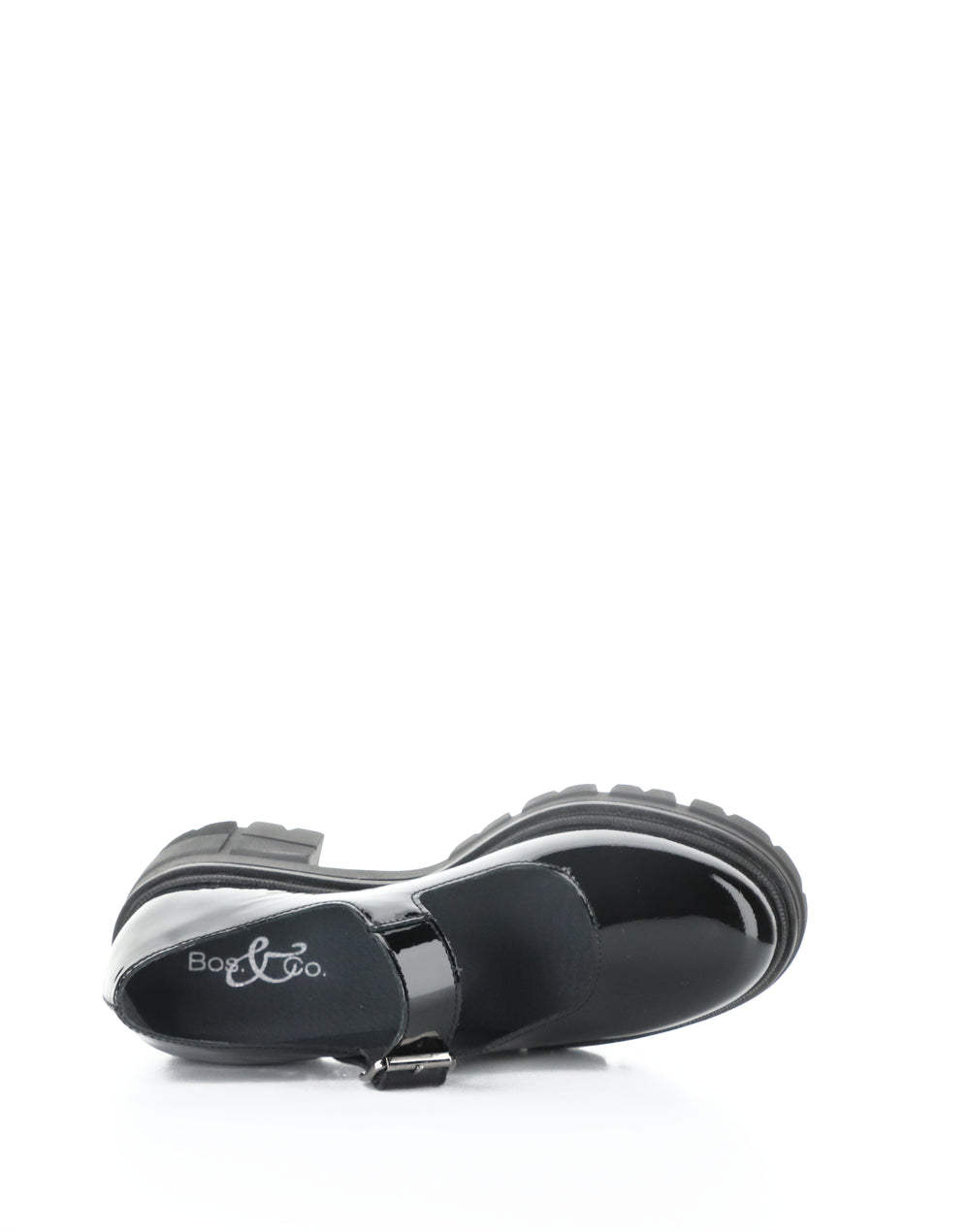 BANKS BLACK PATENT LEATHER