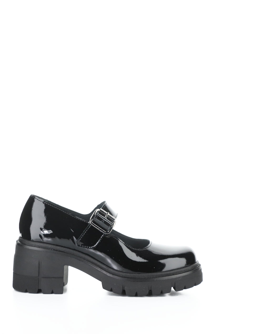 BANKS BLACK PATENT LEATHER