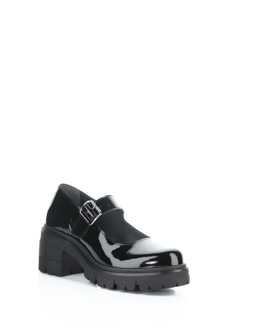 BANKS BLACK PATENT LEATHER