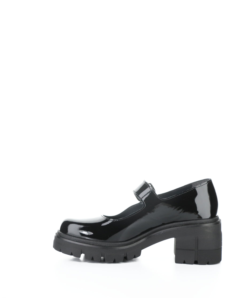 BANKS BLACK PATENT LEATHER