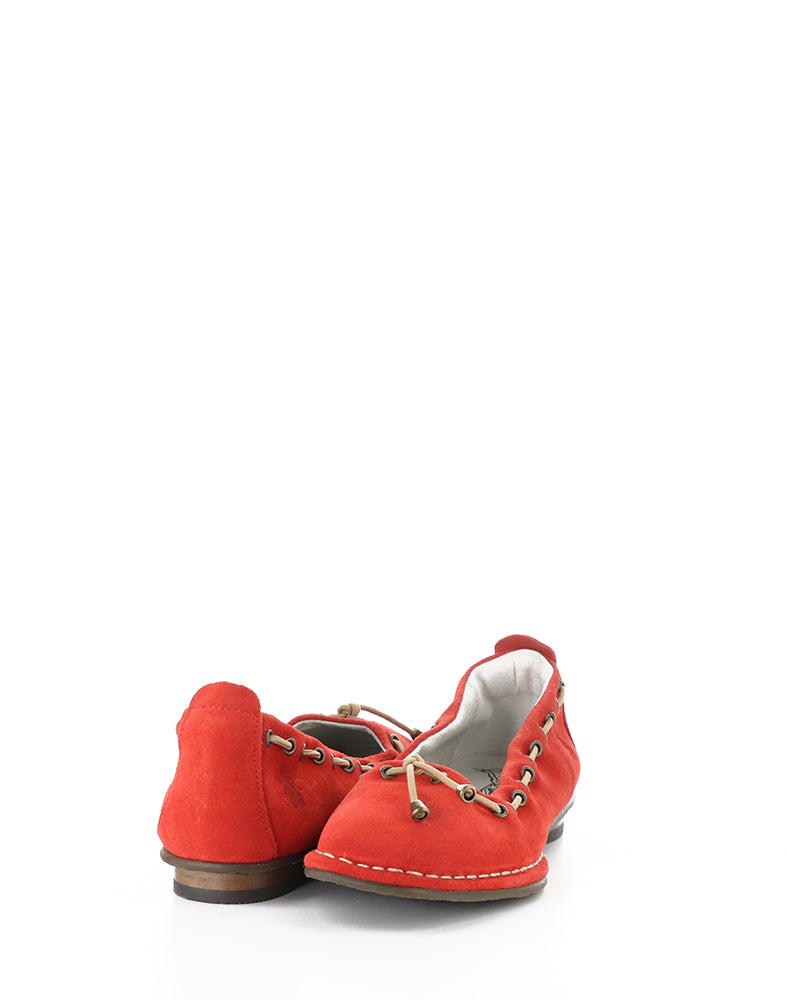 BAPI264FLY 009 SCARLET SUEDE