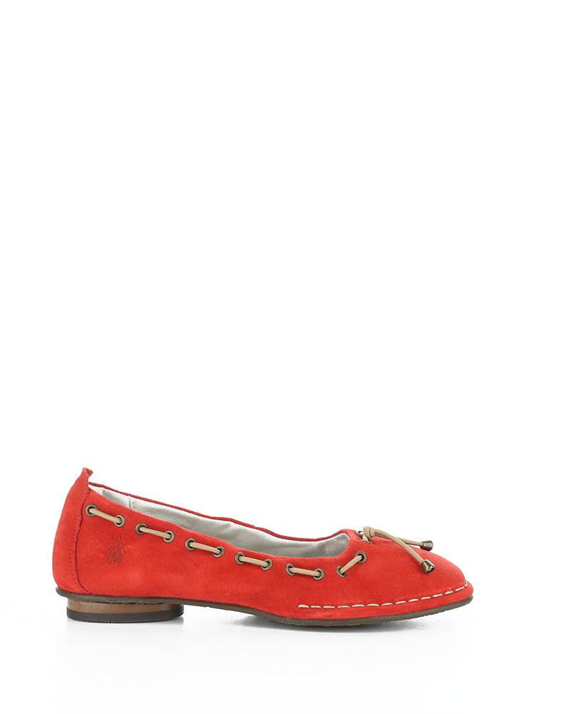 BAPI264FLY 009 SCARLET SUEDE