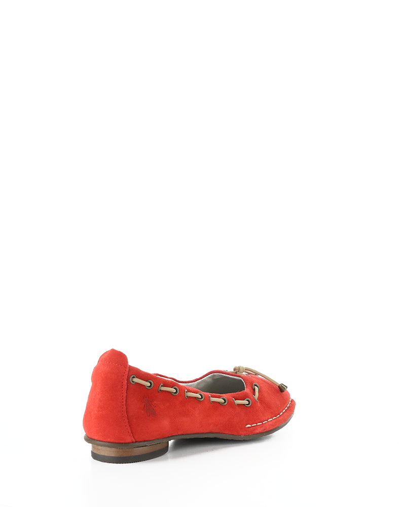 BAPI264FLY 009 SCARLET SUEDE