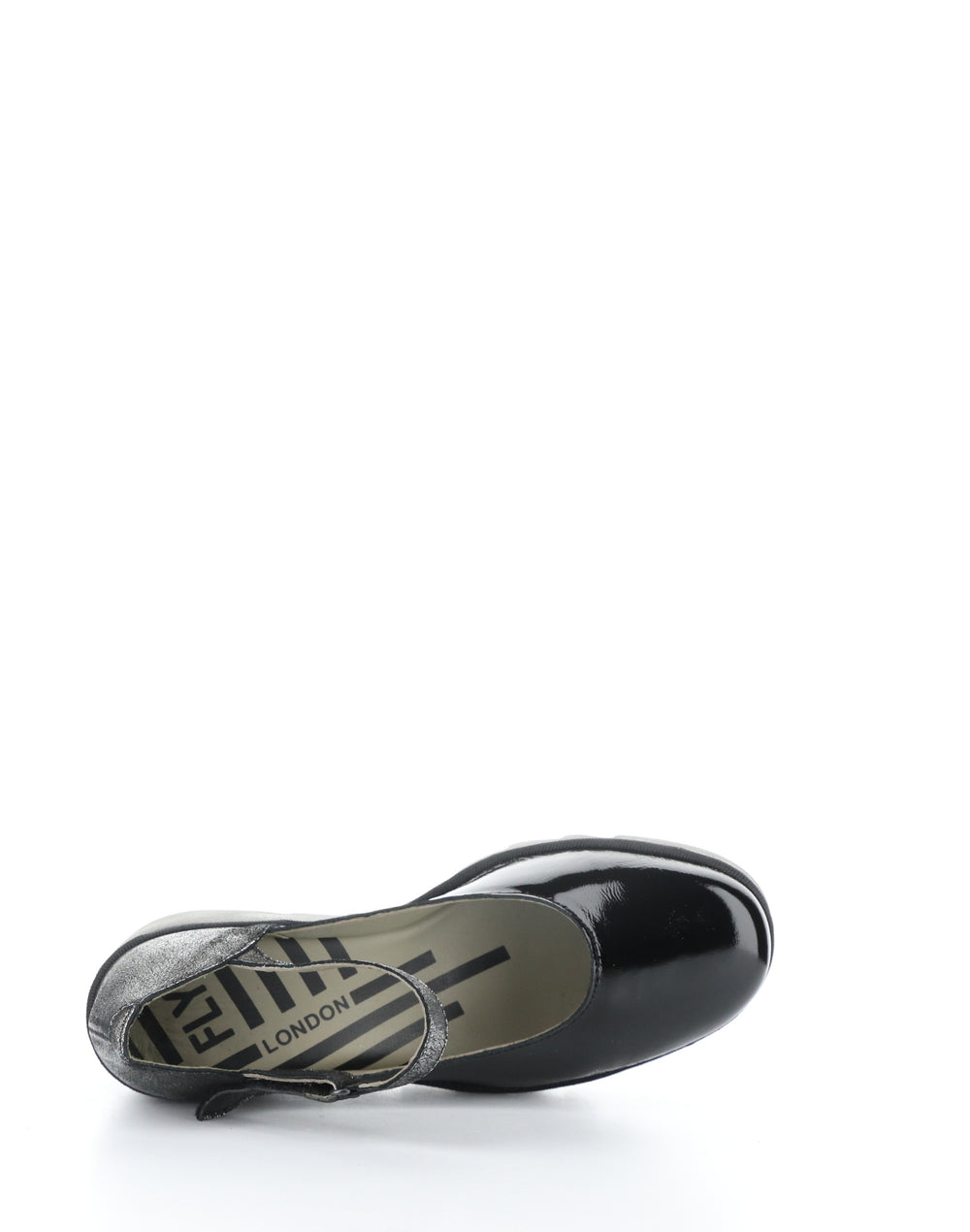 BAWO543FLY BLACK/SILVER Velcro Shoes