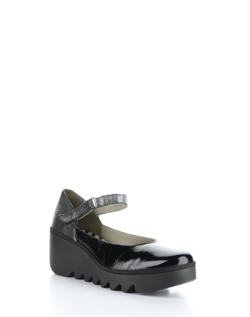 BAWO543FLY BLACK/SILVER Velcro Shoes