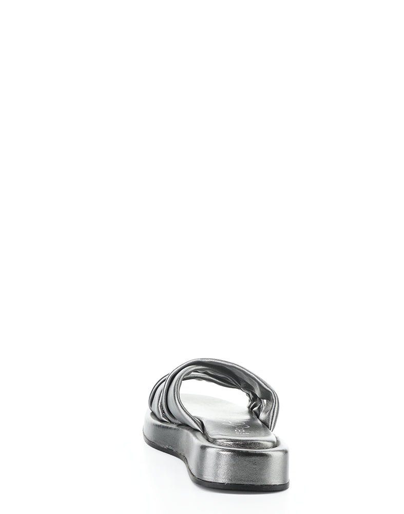 Bayla Pewter Multi Metallic Nappa