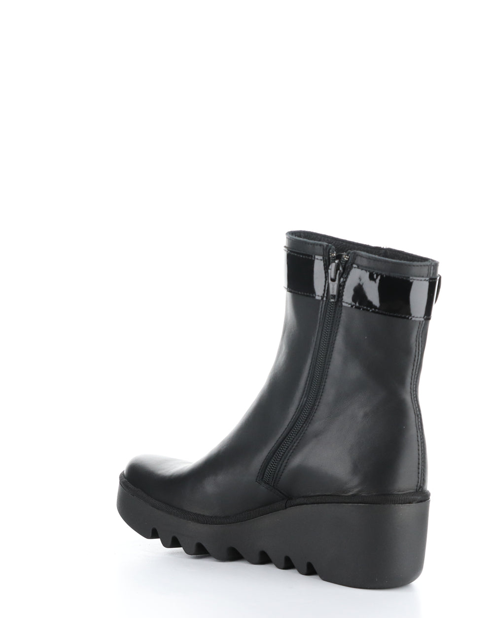 BEPP396FLY 008 BLACK Round Toe Boots