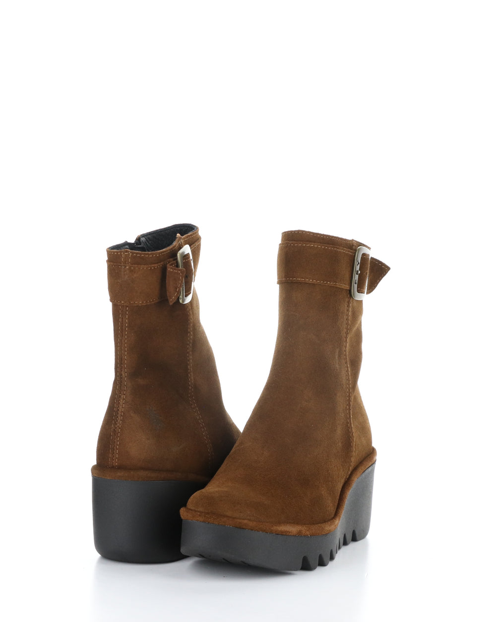 BEPP396FLY 011 CAMEL Round Toe Boots