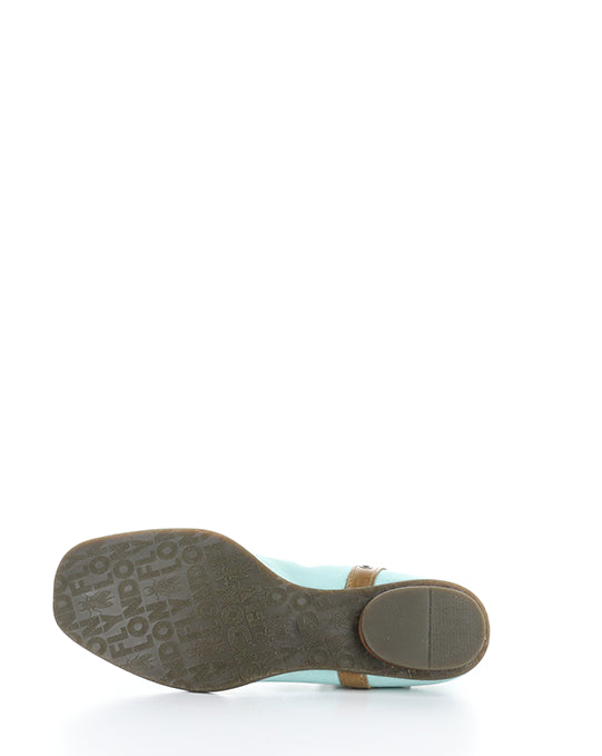 BEWI263FLY 001 SPEARMINT/CAMEL VELVET/RUG